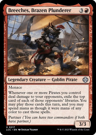 Breeches, Brazen Plunderer (Commander: The Lost Caverns of Ixalan) Near Mint