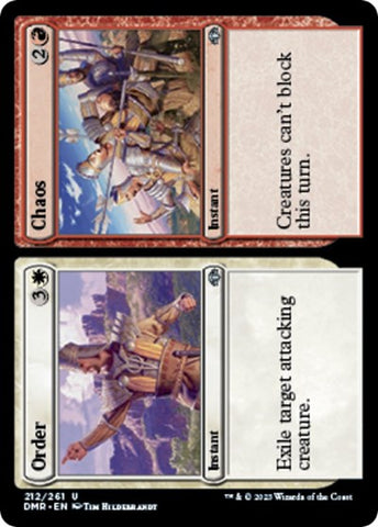 Order / Chaos (Dominaria Remastered) Near Mint Foil