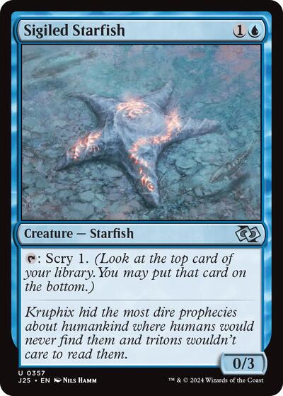 Sigiled Starfish (Foundations Jumpstart) Near Mint