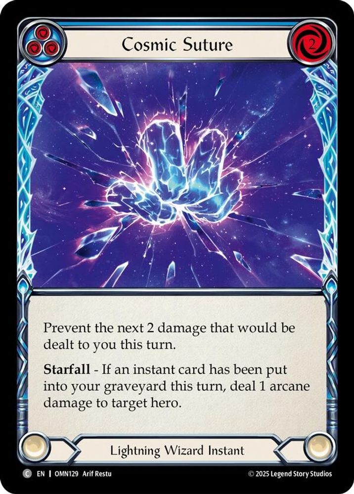Cosmic Suture (Blue)