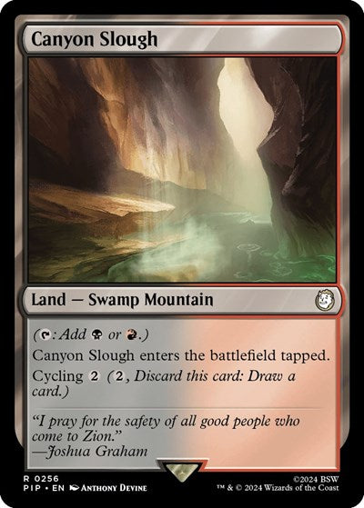 Canyon Slough (Universes Beyond: Fallout) Near Mint