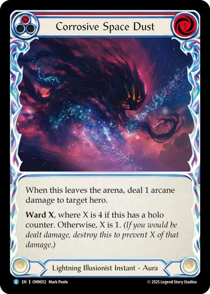 Corrosive Space Dust (Red)