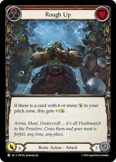 Rough Up (Red) (Super Slam) Near Mint