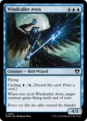 Windcaller Aven (Commander Masters) Near Mint