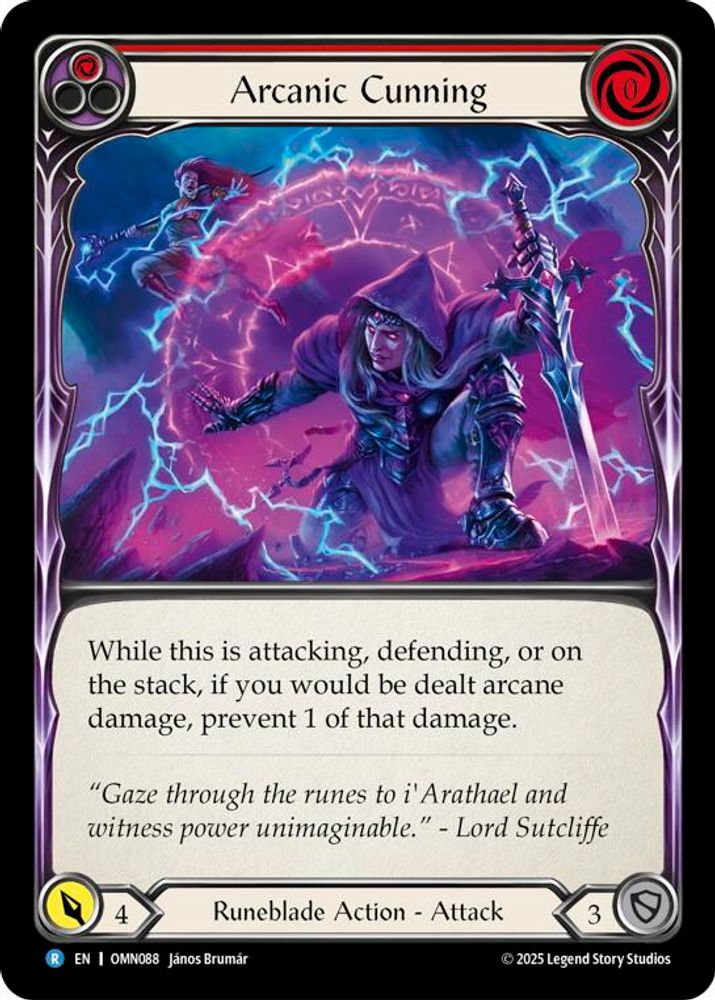 Arcanic Cunning (Red)