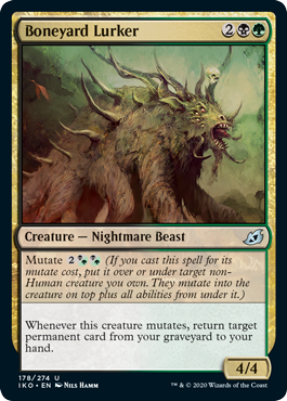 Boneyard Lurker (Ikoria: Lair of Behemoths) Near Mint Foil