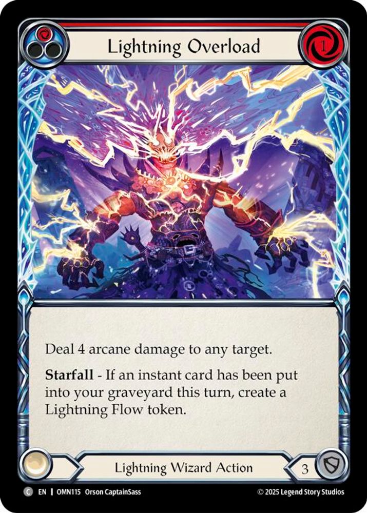 Lightning Overload (Red)