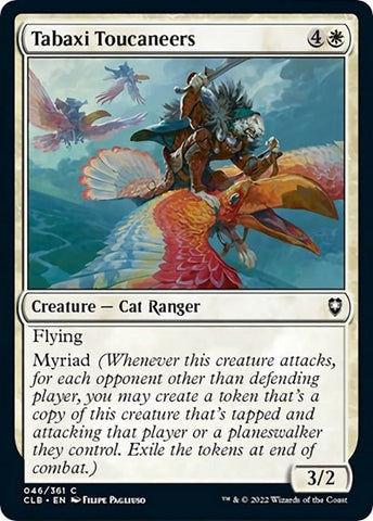 Tabaxi Toucaneers (Commander Legends: Battle for Baldur's Gate) Near Mint Foil