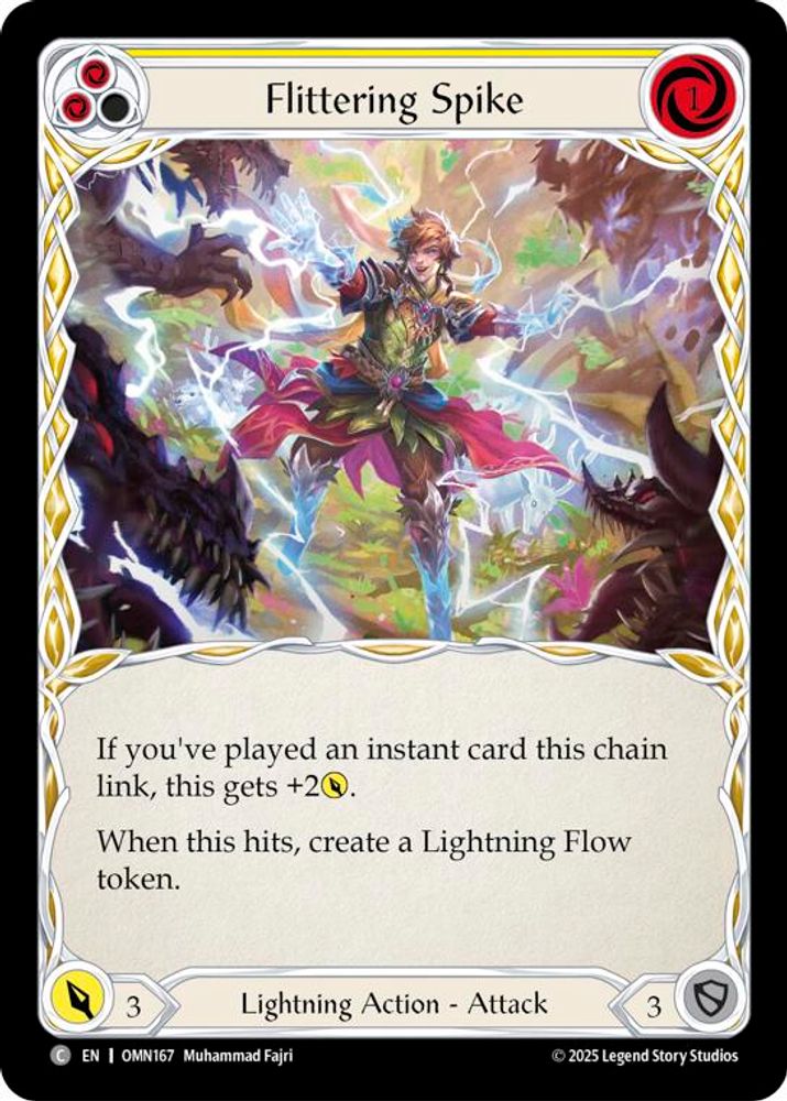 Flittering Spike (Yellow)