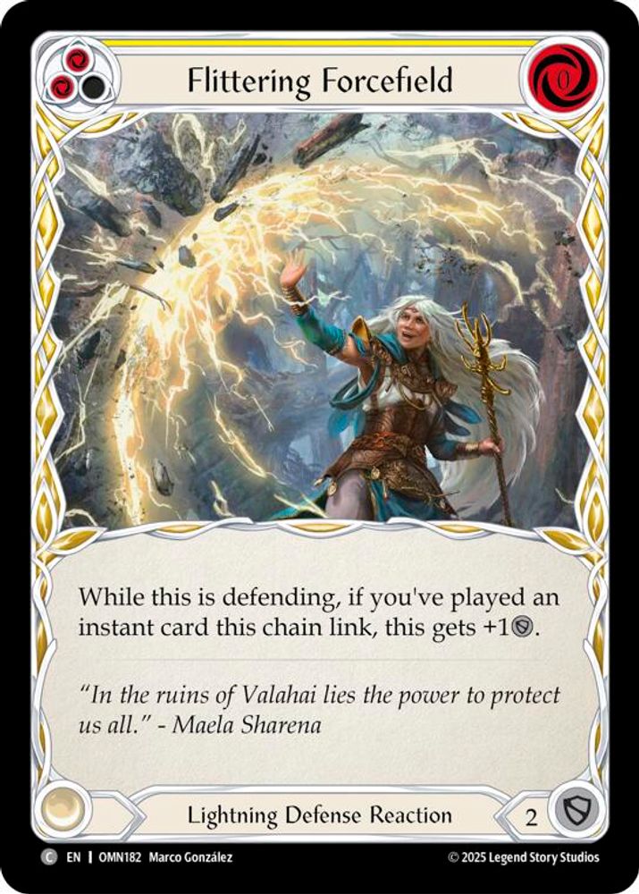 Flittering Forcefield (Yellow)