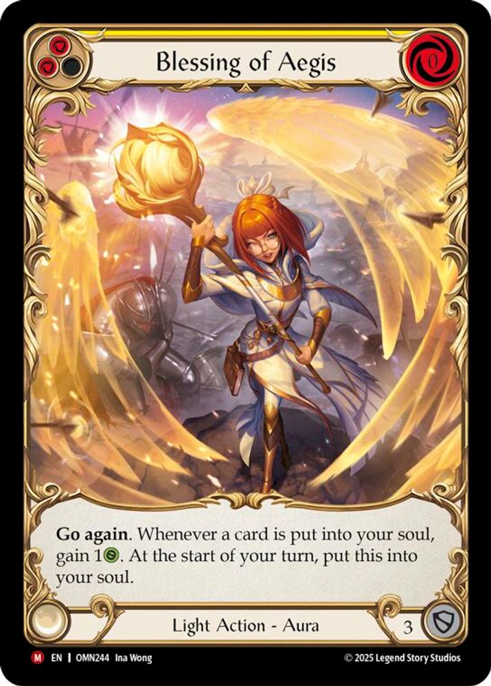 Blessing Of Aegis (Yellow) (Extended Art)