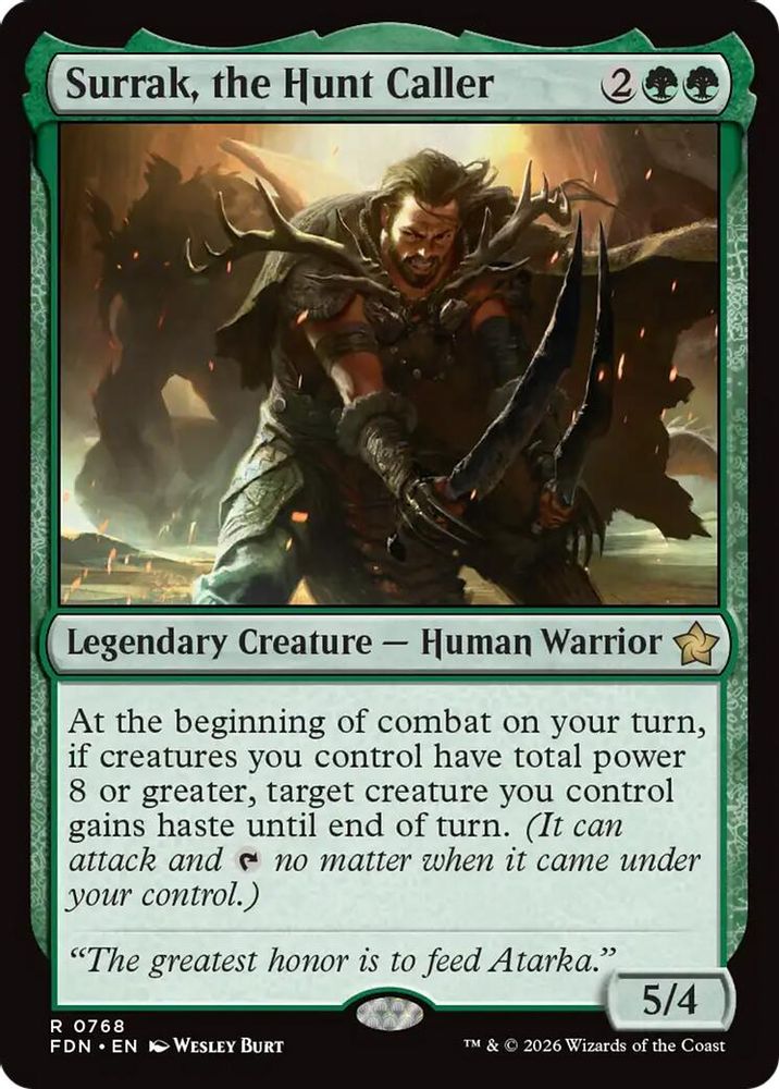 Surrak, the Hunt Caller (0768)
