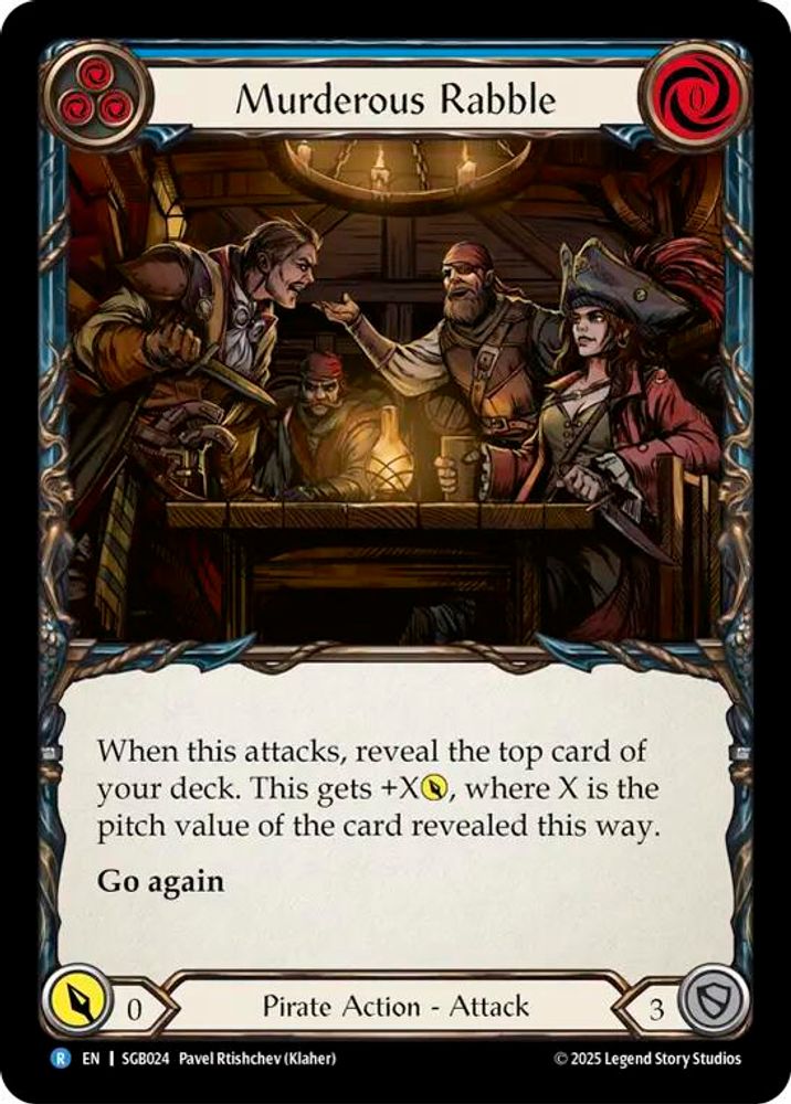 Murderous Rabble (Blue)