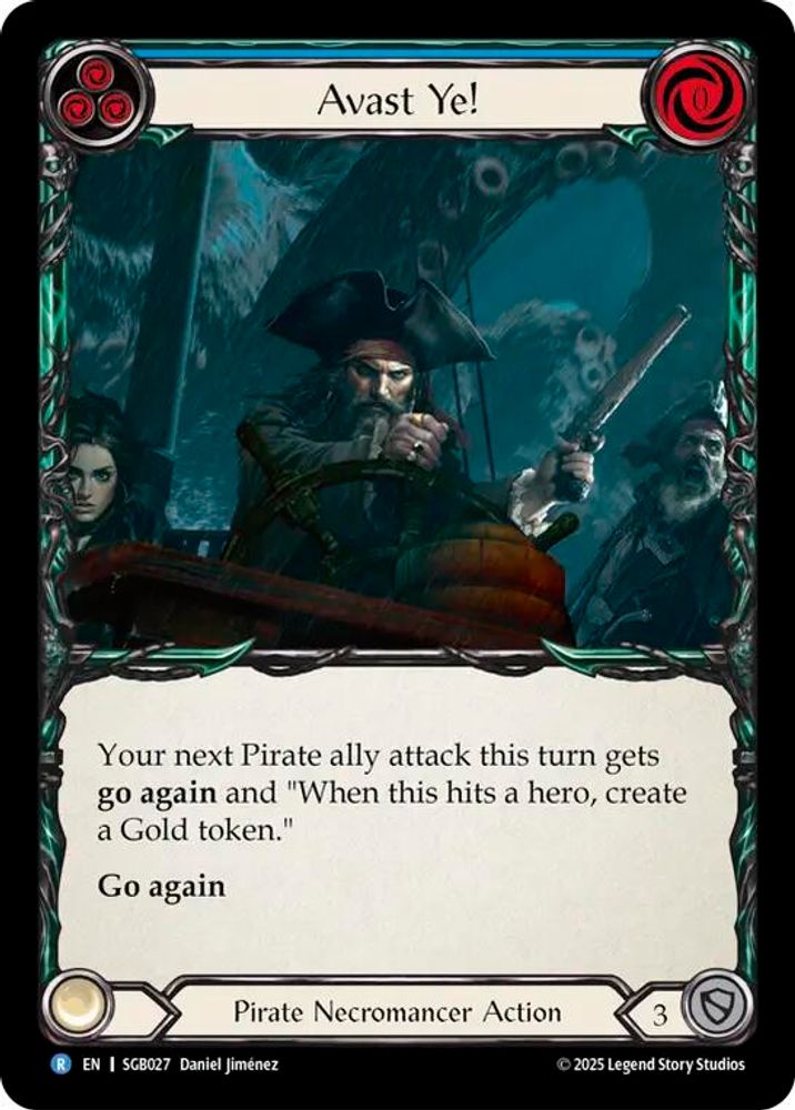 Avast Ye! (Blue)