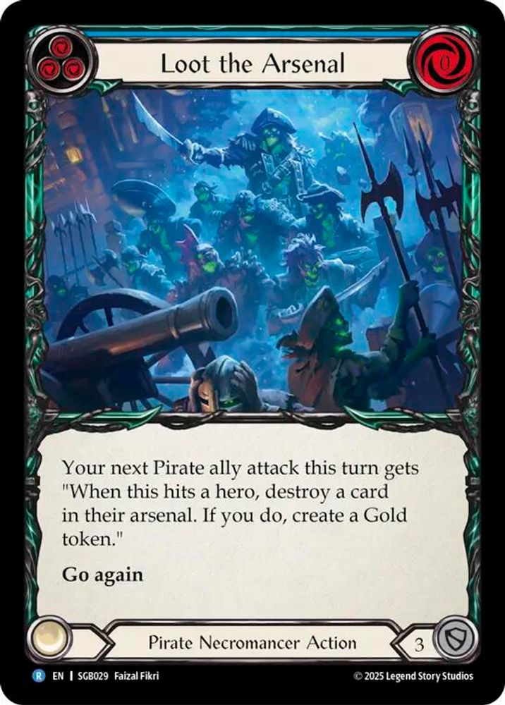 Loot the Arsenal (Blue)