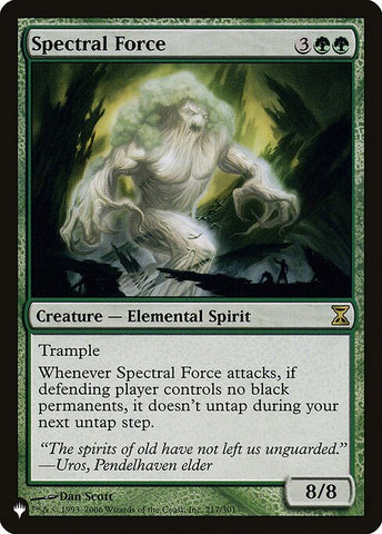 Spectral Force (The List) Near Mint
