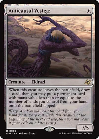 Anticausal Vestige (Edge of Eternities) Near Mint