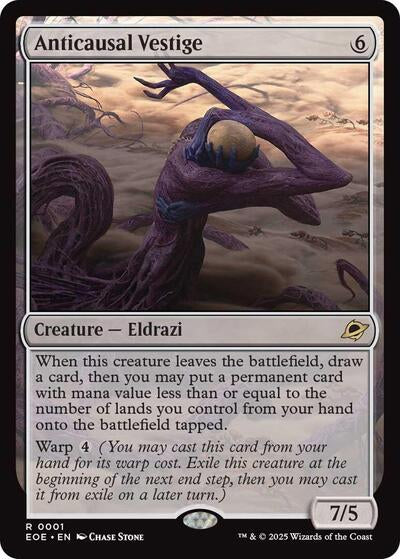 Anticausal Vestige (Edge of Eternities) Near Mint