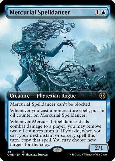 Mercurial Spelldancer (Extended Art) (Phyrexia: All Will Be One) Near Mint