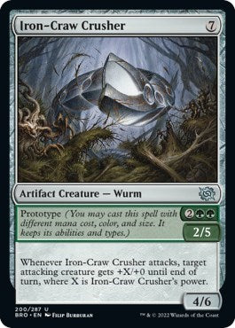 Iron-Craw Crusher (The Brothers' War) Near Mint Foil