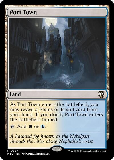 Port Town (Commander: Modern Horizons 3) Near Mint