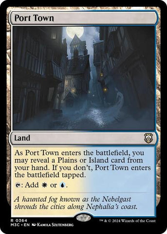 Port Town (Commander: Modern Horizons 3) Near Mint