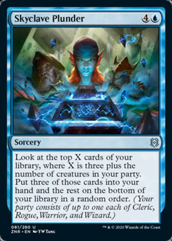Skyclave Plunder (Zendikar Rising) Near Mint Foil