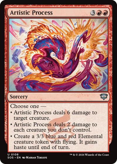 Artistic Process (Secrets of Strixhaven) Near Mint
