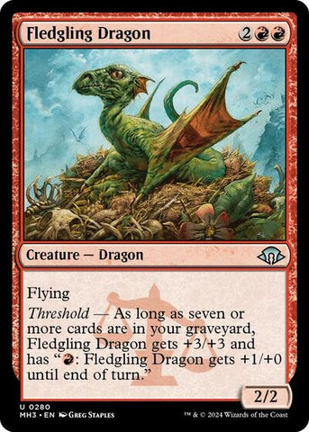 Fledgling Dragon (Modern Horizons 3) Near Mint Foil