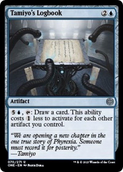 Tamiyo's Logbook (Phyrexia: All Will Be One) Near Mint Foil