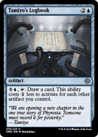 Tamiyo's Logbook (Phyrexia: All Will Be One) Near Mint Foil