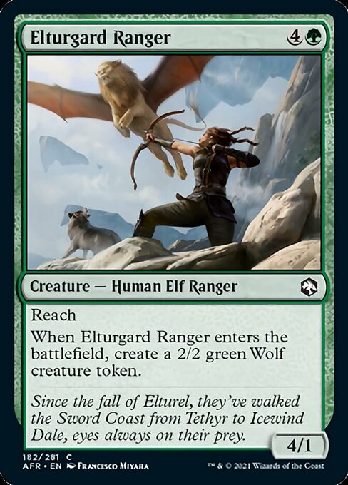 Elturgard Ranger (Adventures in the Forgotten Realms) Near Mint