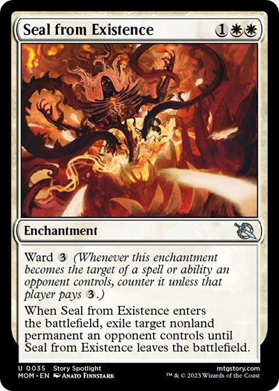 Seal from Existence (March of the Machine) Near Mint