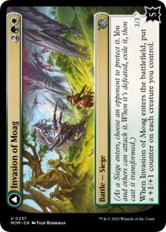 Invasion of Moag (March of the Machine) Near Mint Foil