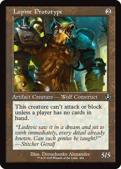 Lupine Prototype (Retro Frame) (Innistrad Remastered) Light Play Foil