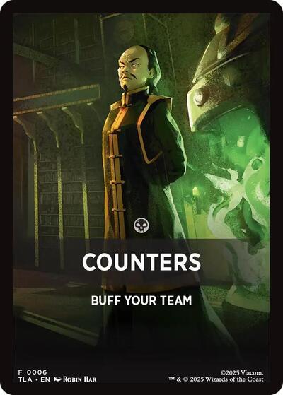 Counters Theme Card (Avatar: The Last Airbender) Near Mint