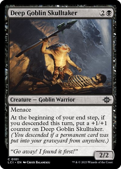 Deep Goblin Skulltaker (The Lost Caverns of Ixalan) Near Mint Foil