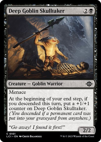 Deep Goblin Skulltaker (The Lost Caverns of Ixalan) Near Mint Foil
