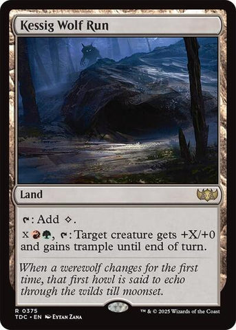 Kessig Wolf Run (Commander: Tarkir: Dragonstorm) Near Mint