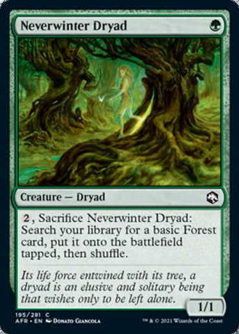 Neverwinter Dryad (Adventures in the Forgotten Realms) Near Mint