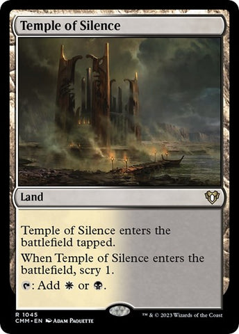Temple of Silence (Commander Masters) Near Mint