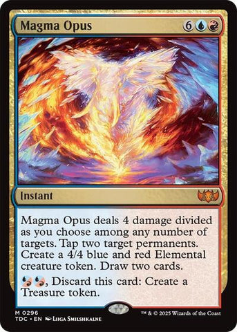 Magma Opus (Commander: Tarkir: Dragonstorm) Near Mint
