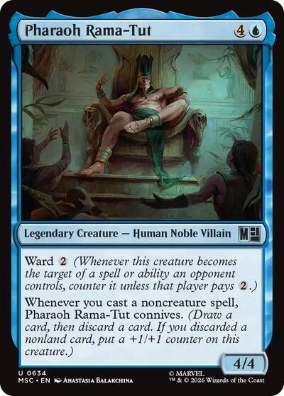 Pharaoh Rama-Tut (Commander: Marvel Super Heroes) Near Mint Foil