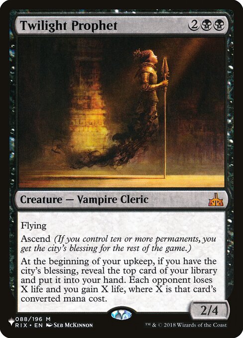 Twilight Prophet (The List) Near Mint