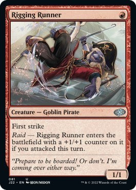 Rigging Runner (Jumpstart 2022) Near Mint