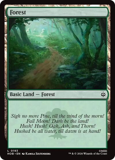 Forest (0193) (The Hobbit) Near Mint Foil