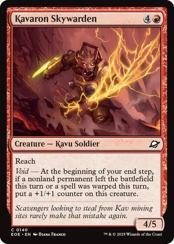 Kavaron Skywarden (Edge of Eternities) Near Mint