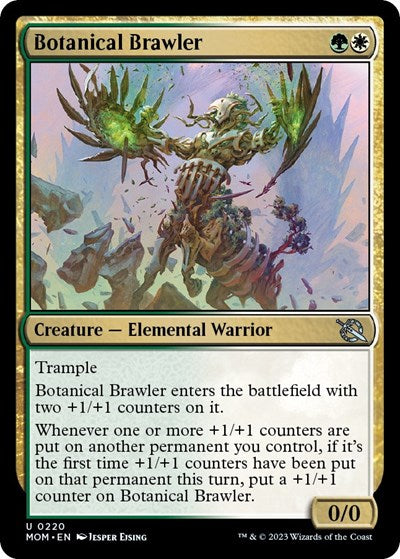 Botanical Brawler (March of the Machine) Near Mint Foil