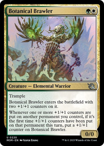 Botanical Brawler (March of the Machine) Near Mint Foil