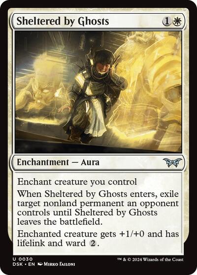 Sheltered by Ghosts (Duskmourn: House of Horror) Near Mint